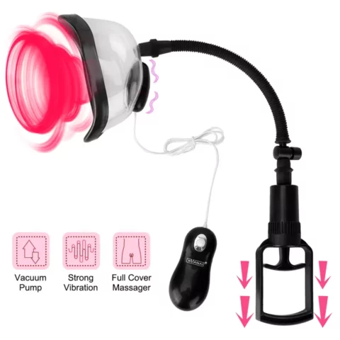 Women's vagina and breast enhance sucking vibrator - sex toy in Sri Lanka